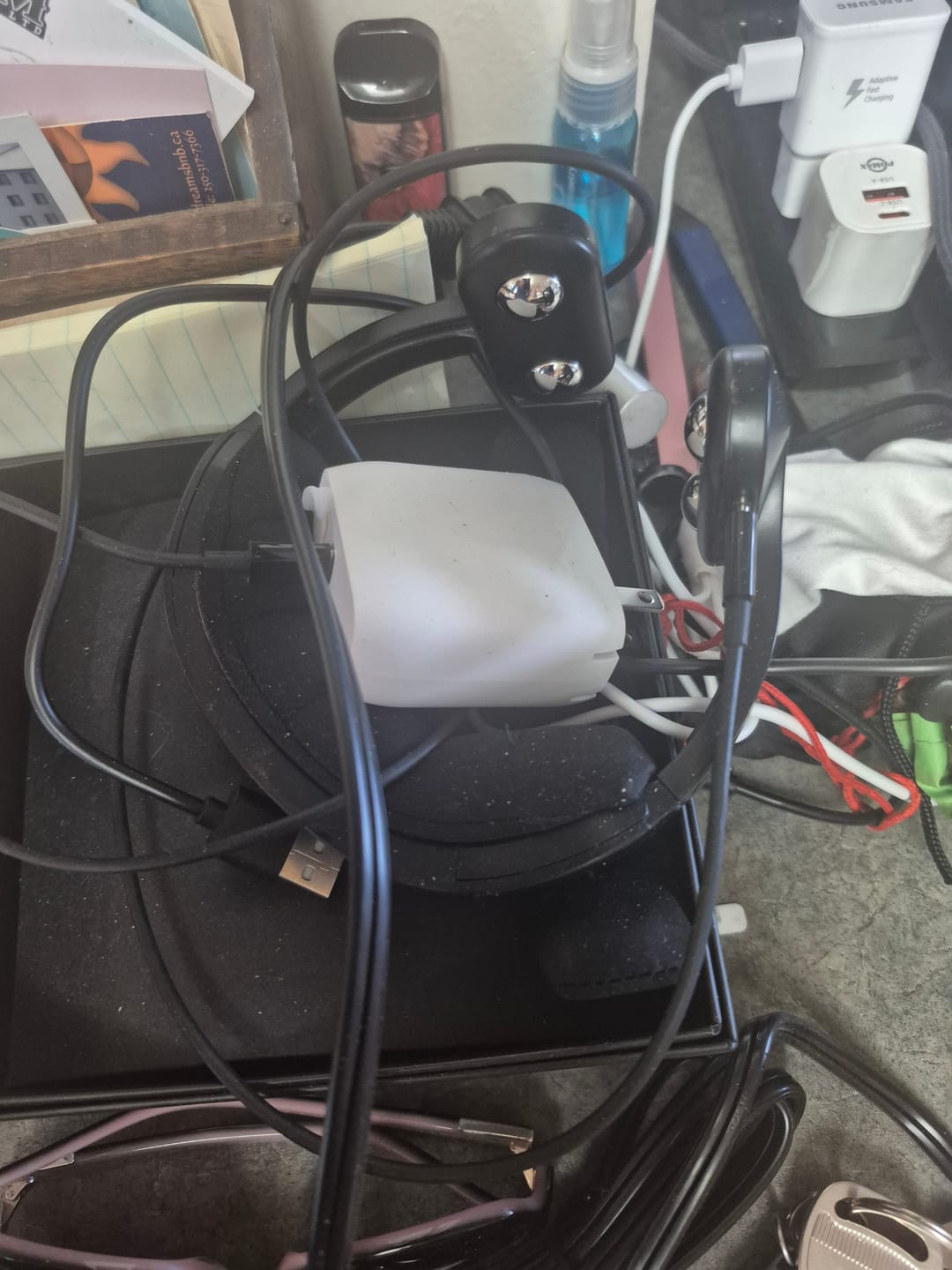 Customer photo review of Pulsetto vagus nerve stimulation device.