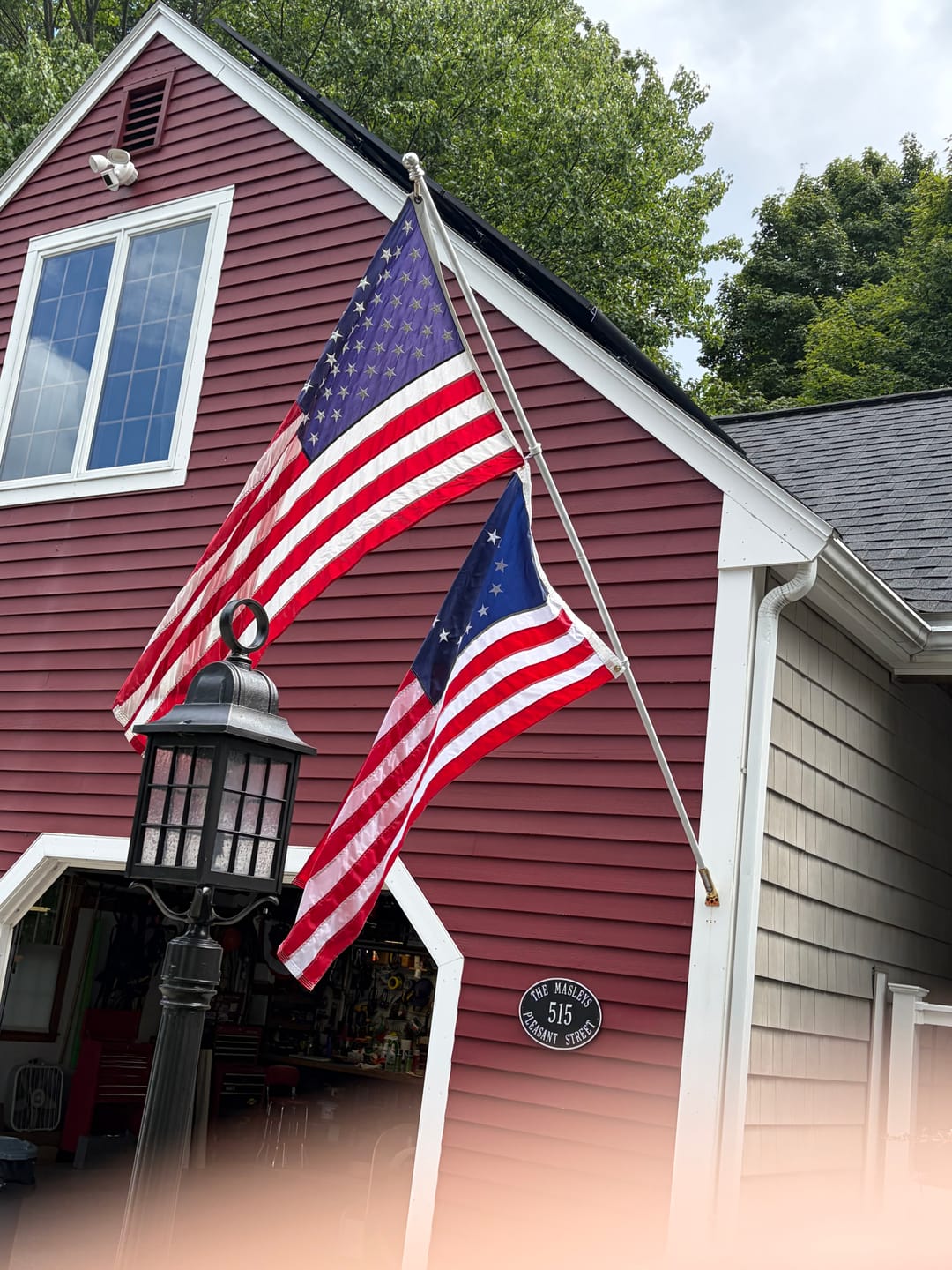 Customer photo review of 3' x 5' Betsy Ross Flag