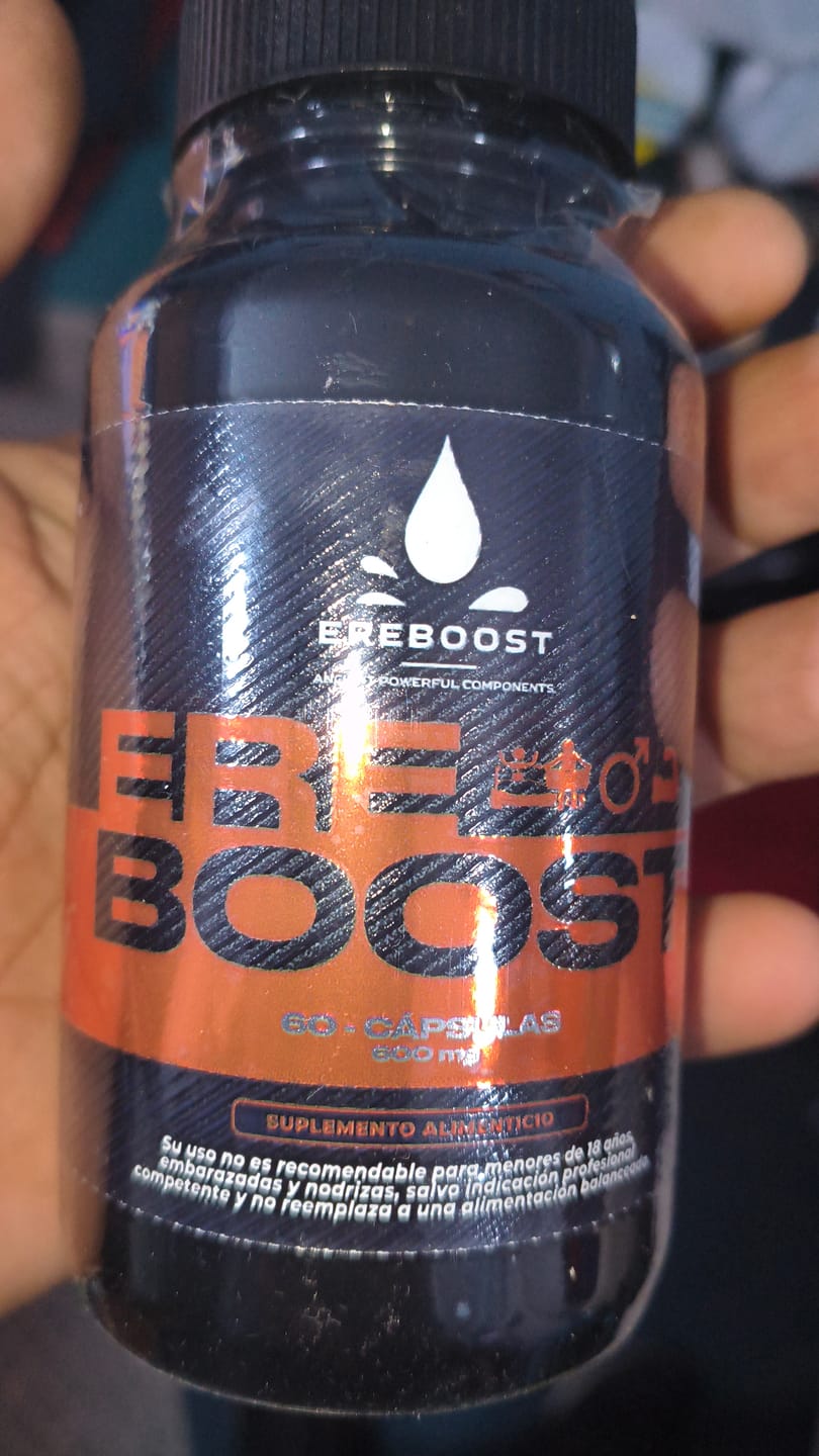 Customer photo review of EREBOOST | 60 Cápsulas | Pack 3 meses