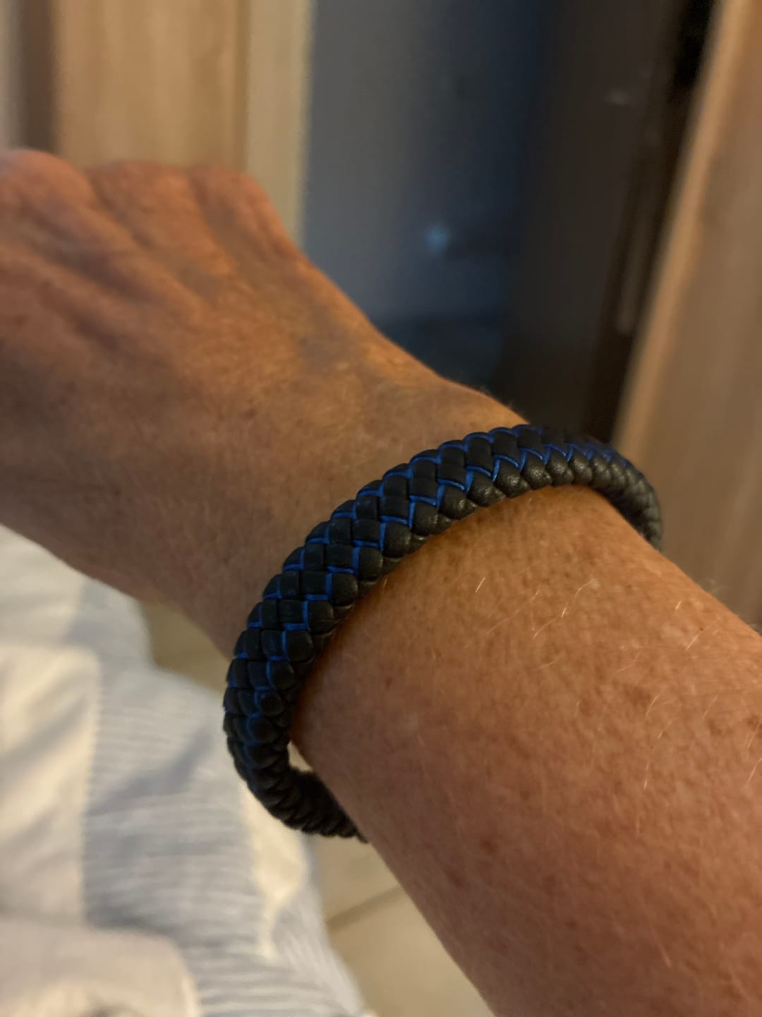 Customer photo review of Medische Waarschuwingsarmband