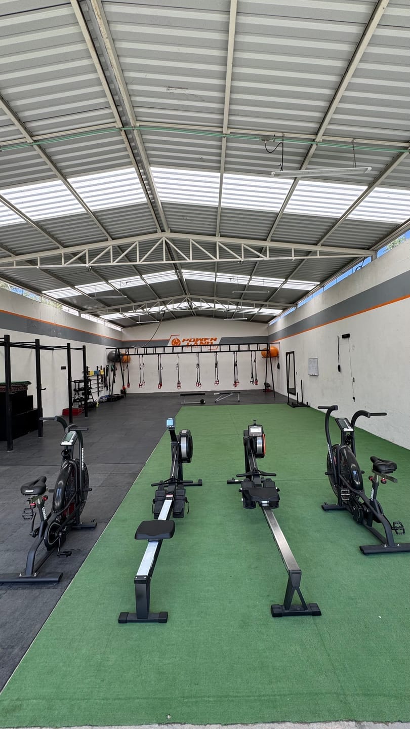 Customer photo review of IRONSIDE Combat Rower + ECHO Air Bike Pack