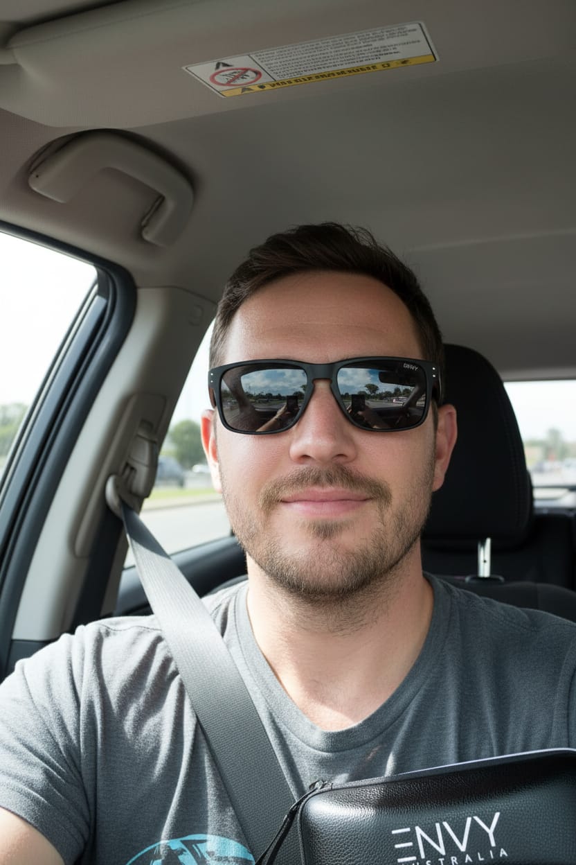 Customer photo review of Onyx Matte Polarised