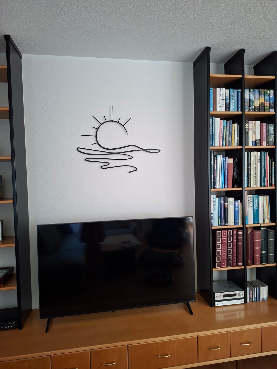 Customer photo review of Décoration Murale en Métal - Soleil (SUN.03)