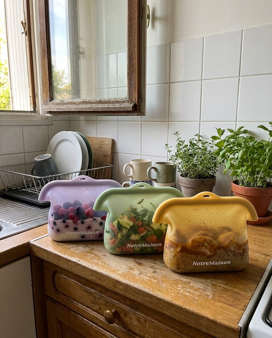 Customer photo review of Freshy™ | 1 Sac Réutilisable Qui Remplace 1 000 Sacs Plastique (1 Litre)