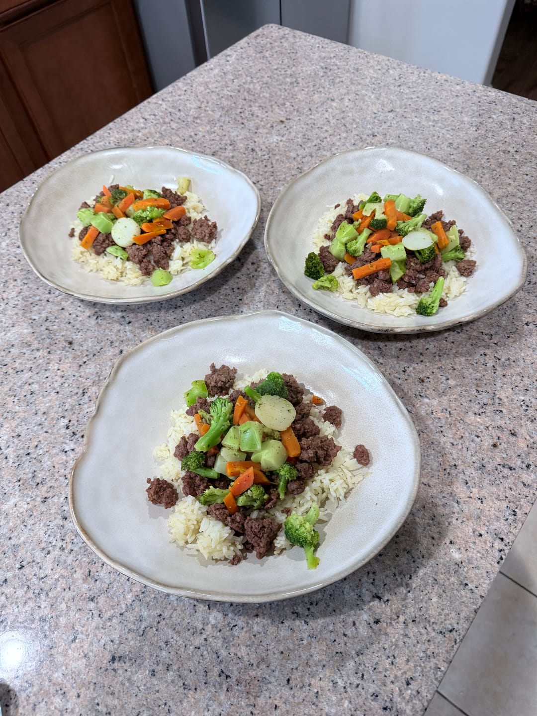 Customer photo review of Crema Organic Serving Platter Set