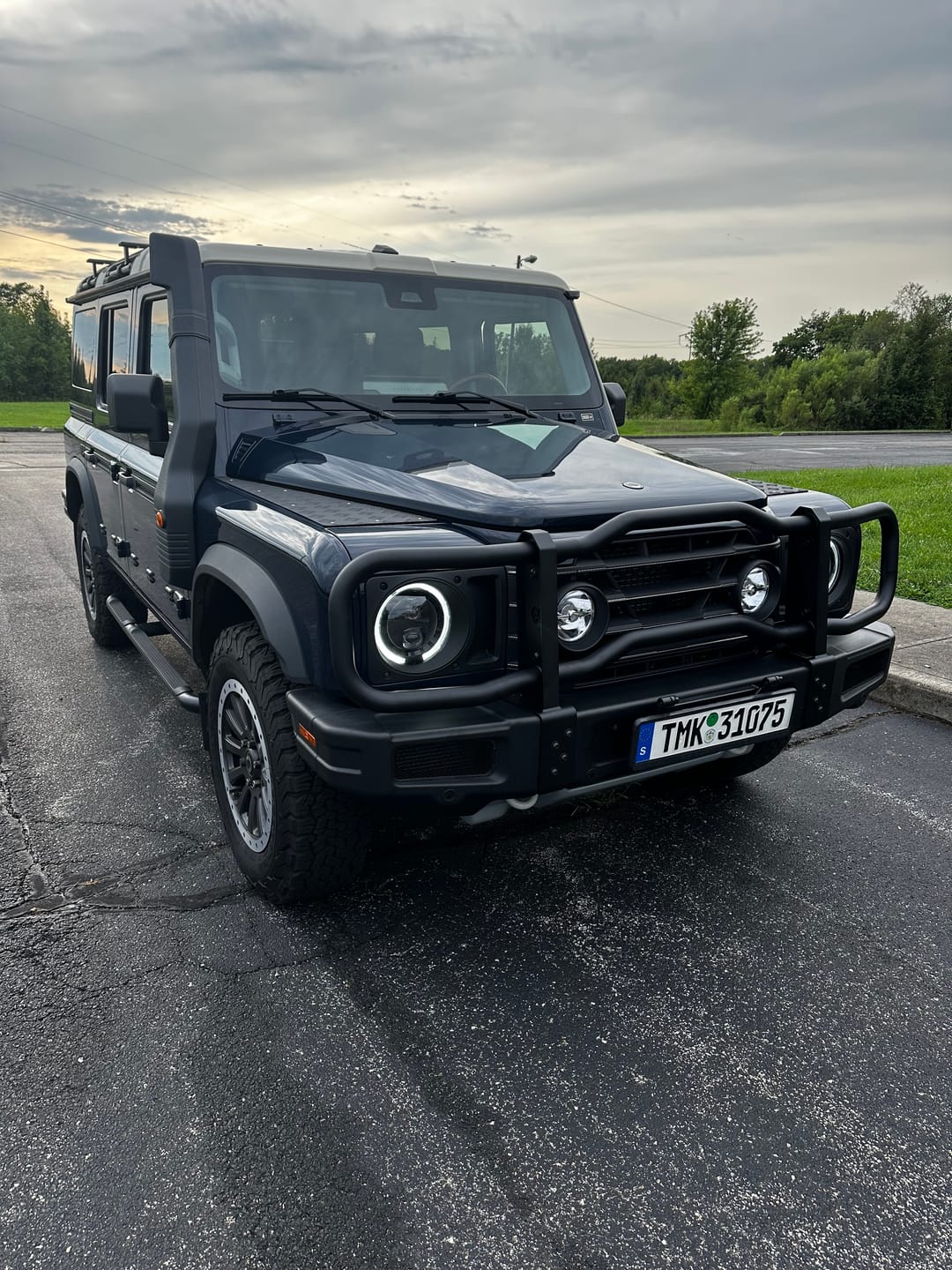 Customer photo review of Ineos Grenadier Bull Bar
