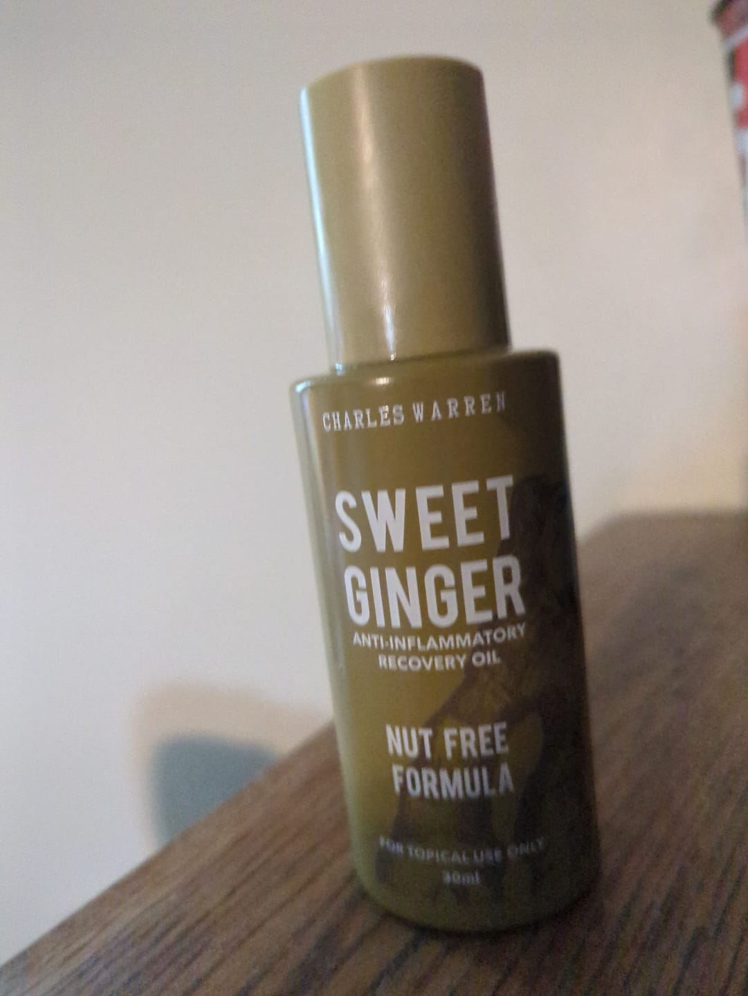 Customer photo review of [Nut-Free] Sweet Ginger Dry Oil for Sensitive Skin