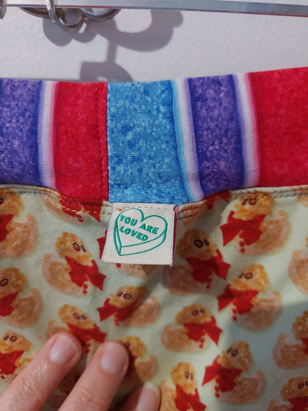 Customer photo review of 'You Are Loved' Labels | 6 Sew-in Labels