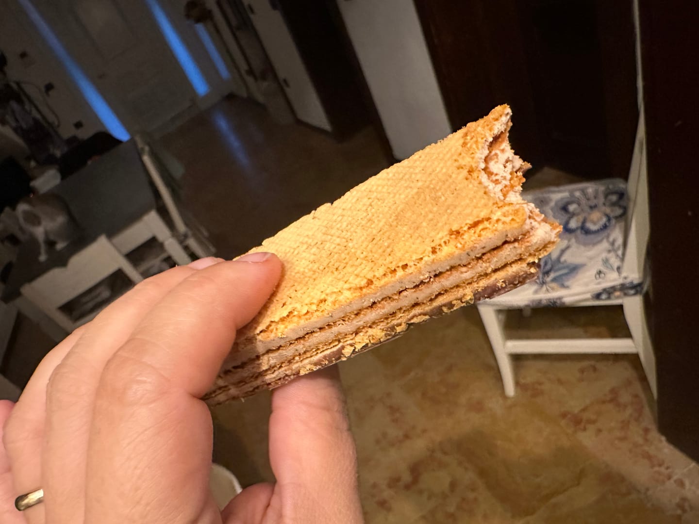 Customer photo review of Kewafer ai biscotti e crema