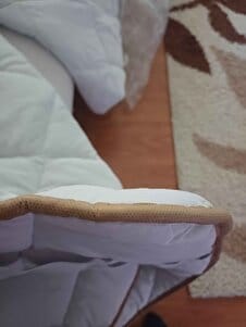 Customer photo review of 200x200 Yün Yatak Pedi 4 KG Merinos Kuzu Yünü