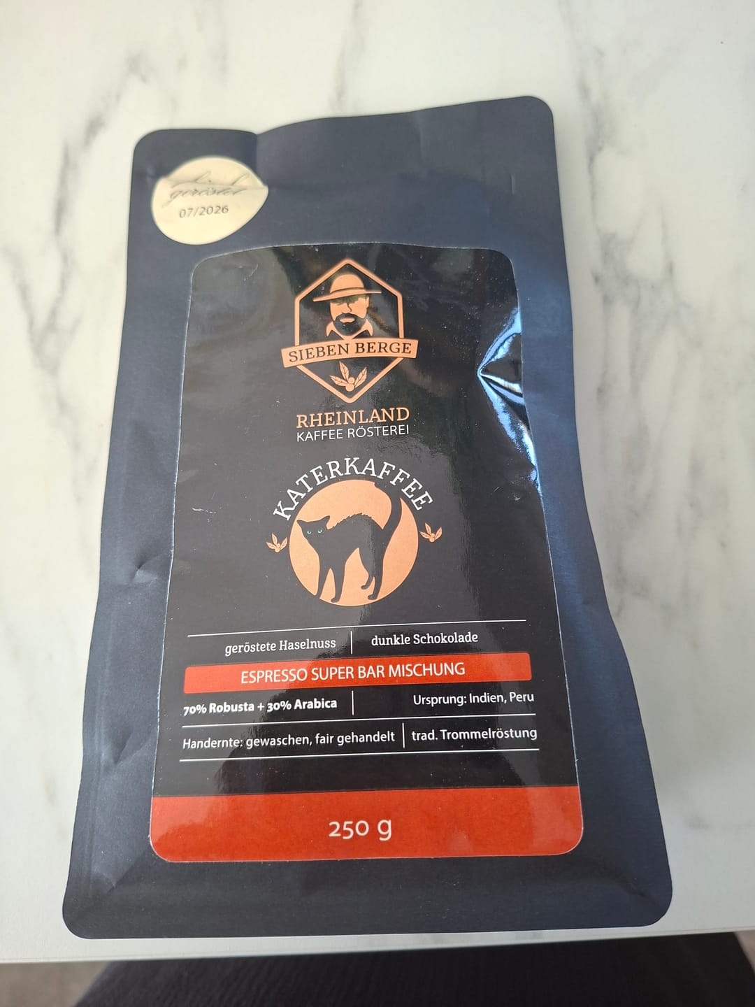 Customer photo review of Entdecke vier einzigartige Röstungen – Espresso Probierpaket 4x 250g