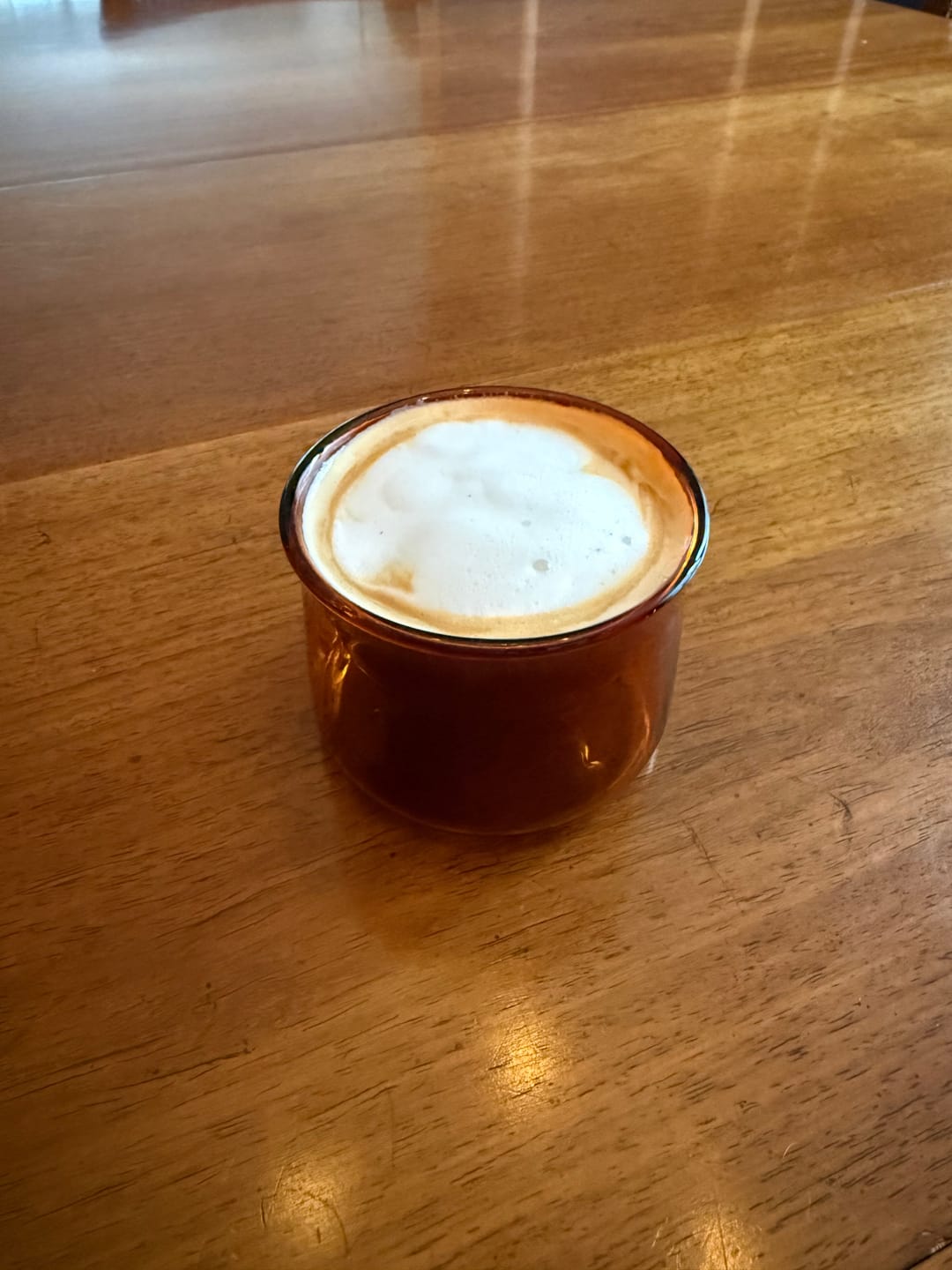 Customer photo review of FLUR Latte Glasses