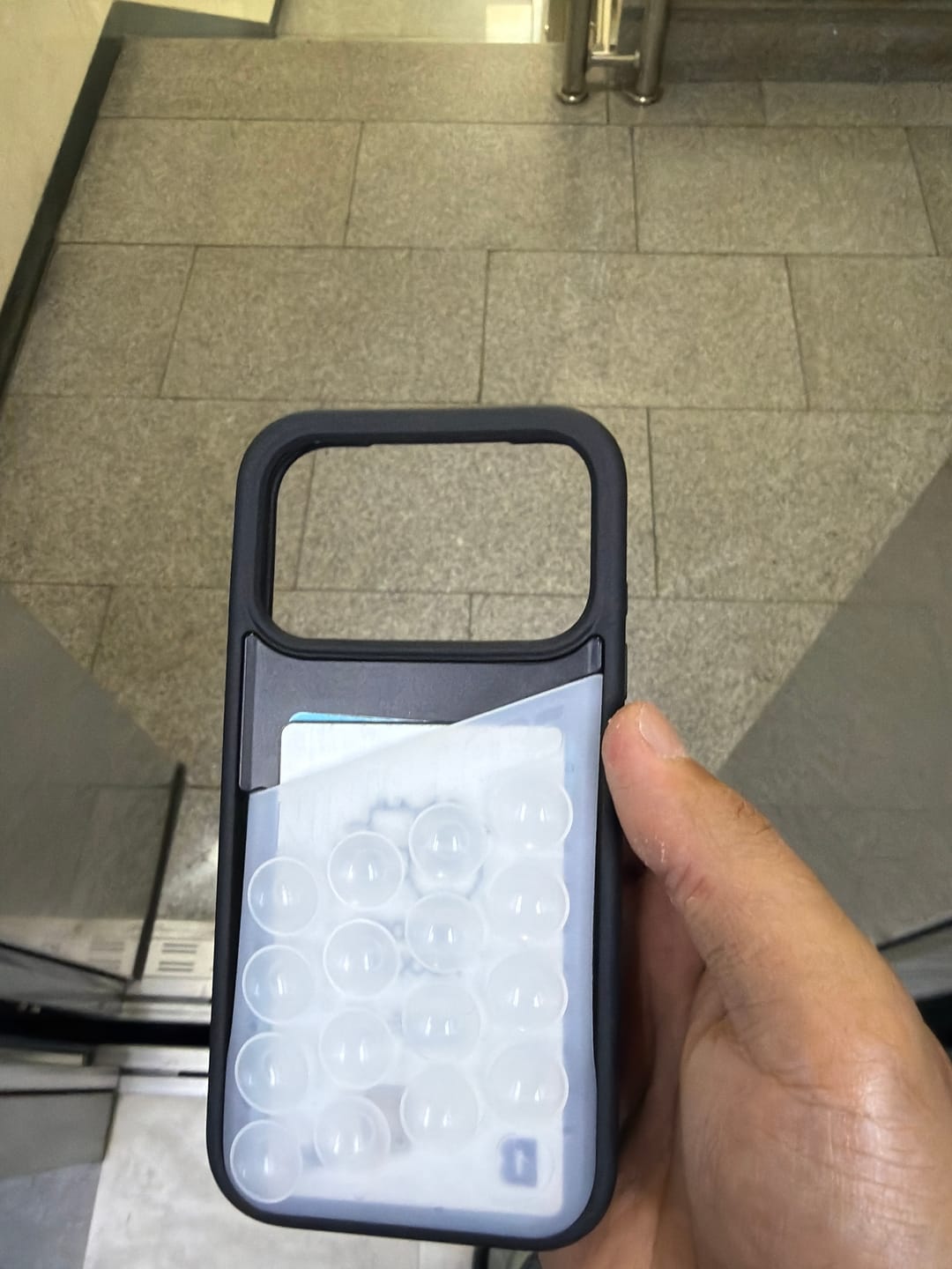 Customer photo review of Octo Pouch - iPhone 17