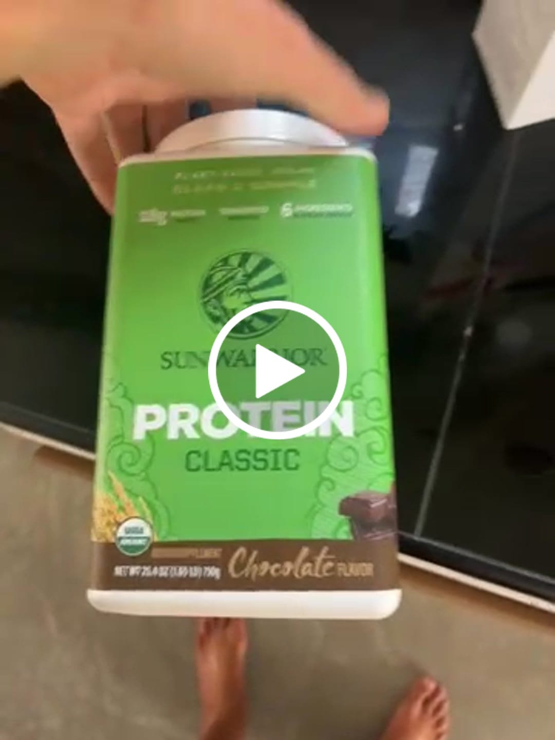 Customer video review of Sunwarrior Classic Protein - Chocolate (750g) - Rescue
