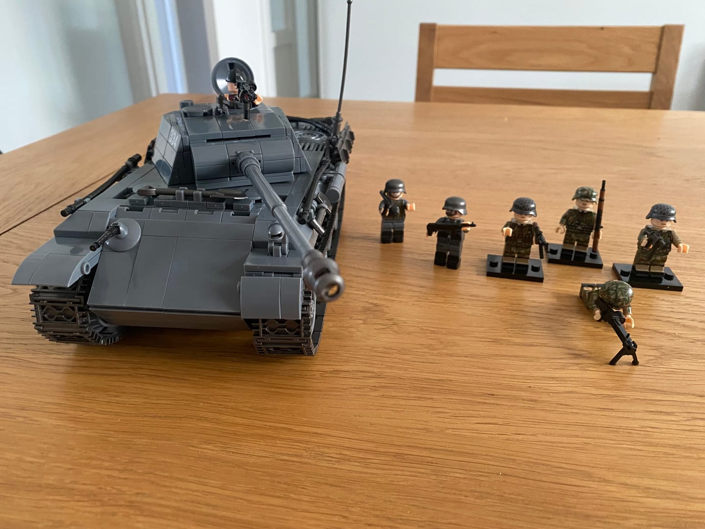 Customer photo review of Panther Tank (Grey) | 1180 PCS