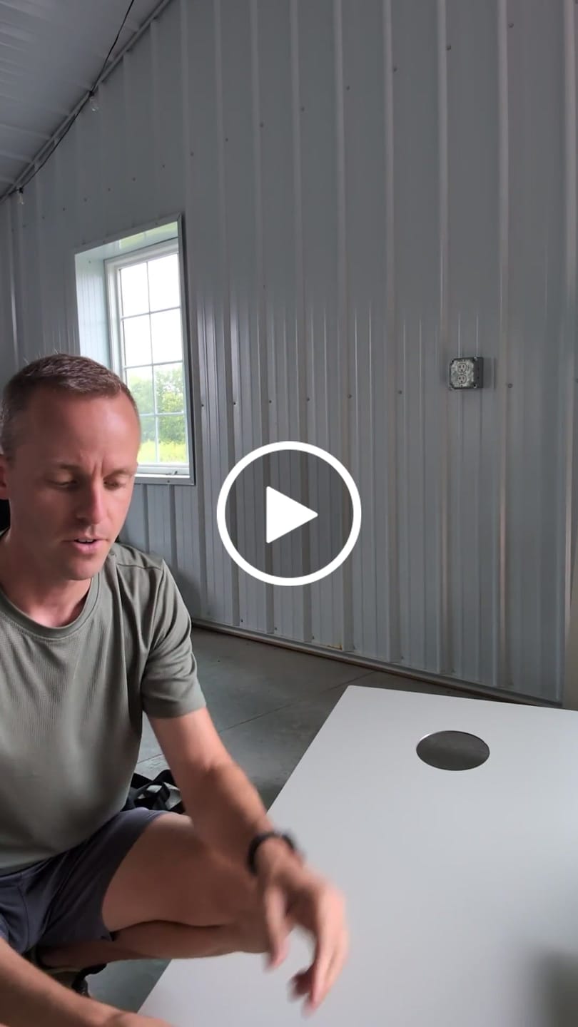 Customer video review of Weatherproof Cornhole - White