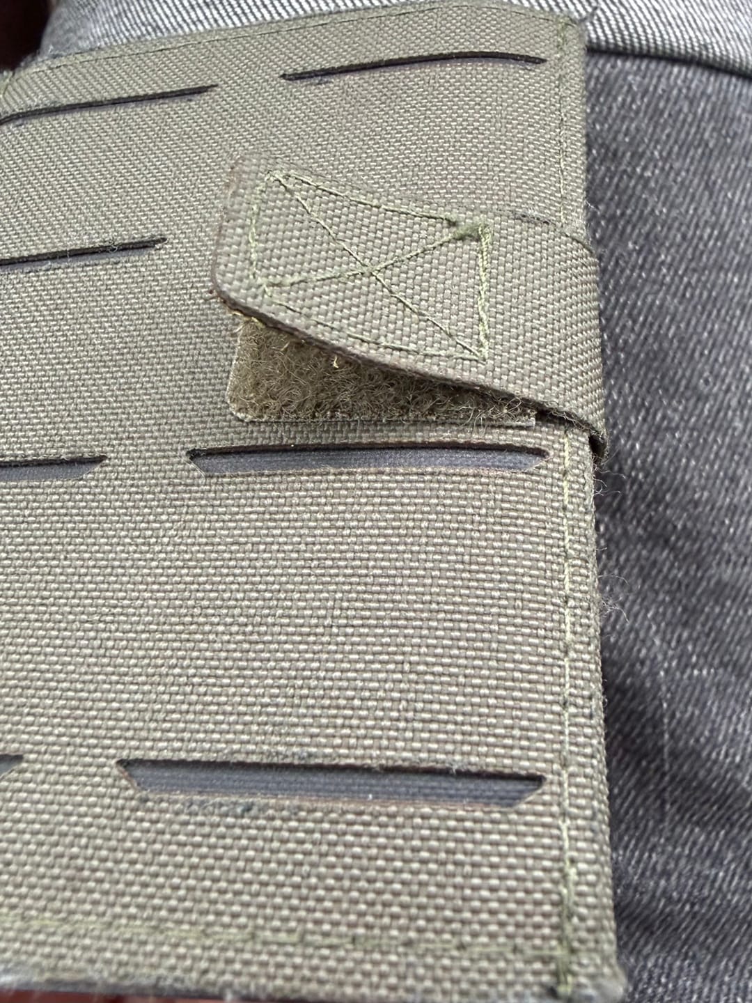 Customer photo review of Tactical Wallet MK2 - Steingrau Oliv