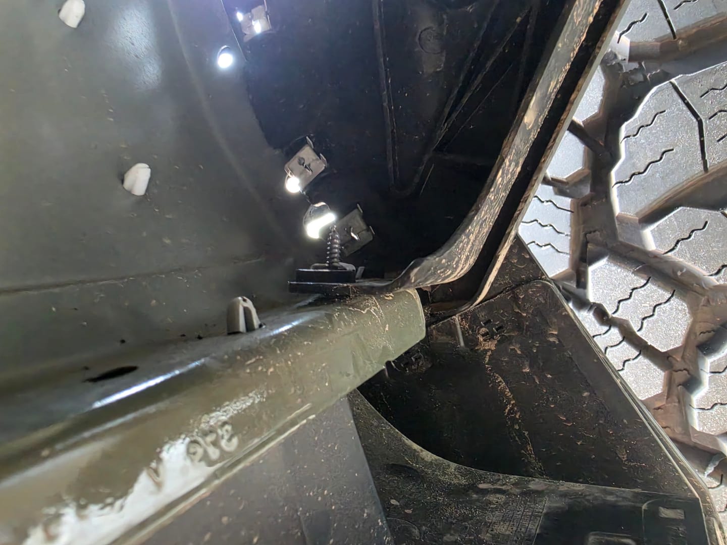 Customer photo review of Rough Country 4419A Rear Wheel Well Liners | Ram 1500 2WD/4WD (2019-2026)