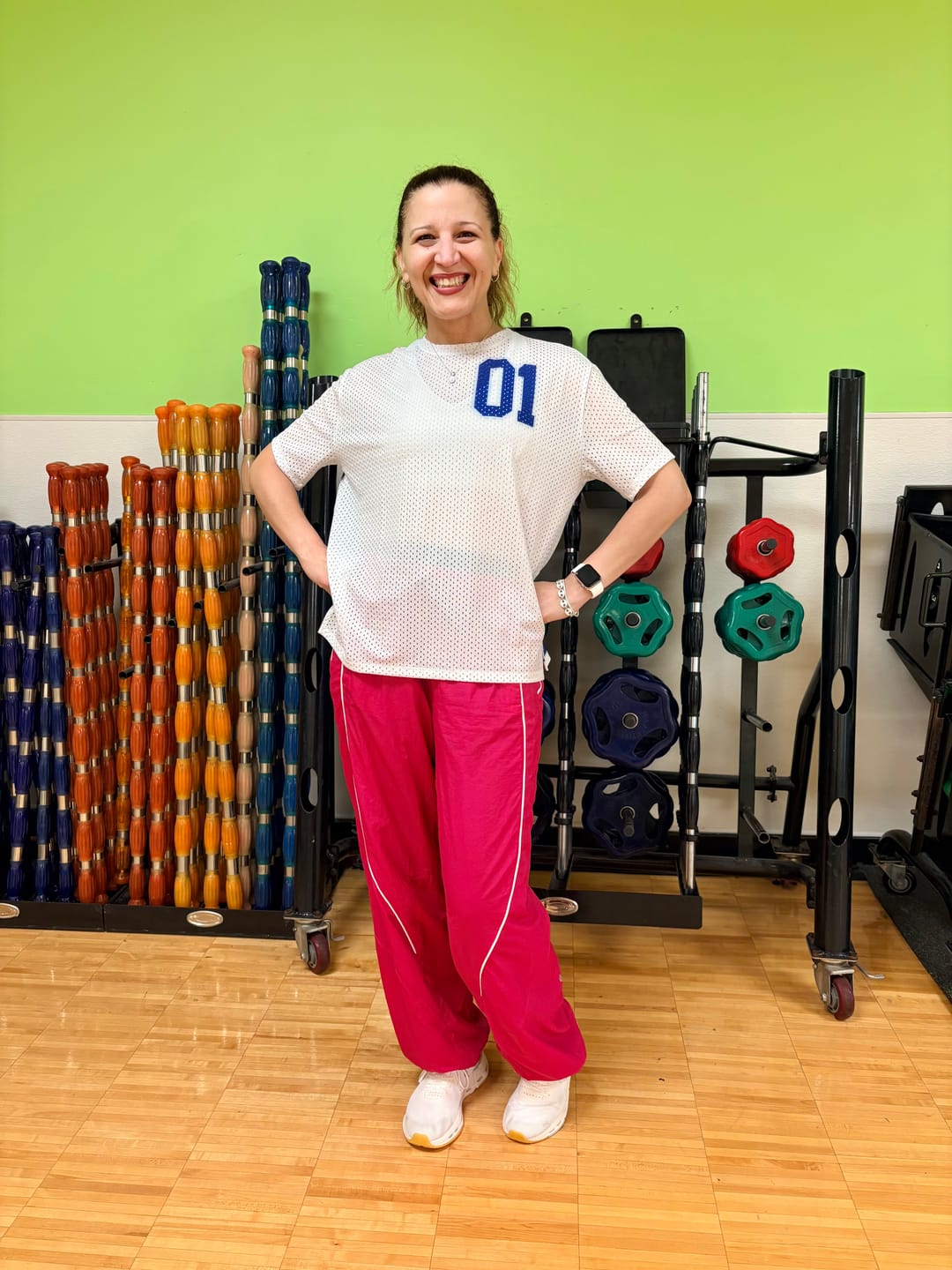 Customer photo review of Dale-Z Mesh Boxy Top