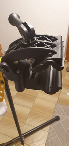 Customer photo review of Fahrrad Montageständer 50 kg