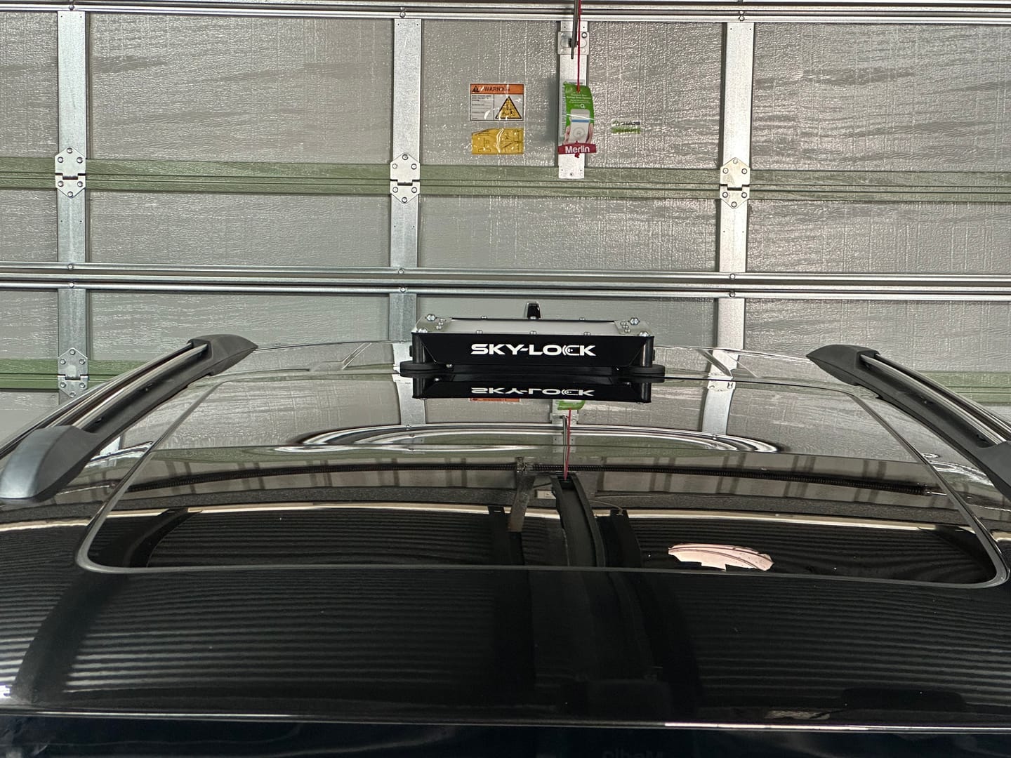 Customer photo review of Starlink Mini Magnetic Vehicle Mounting System