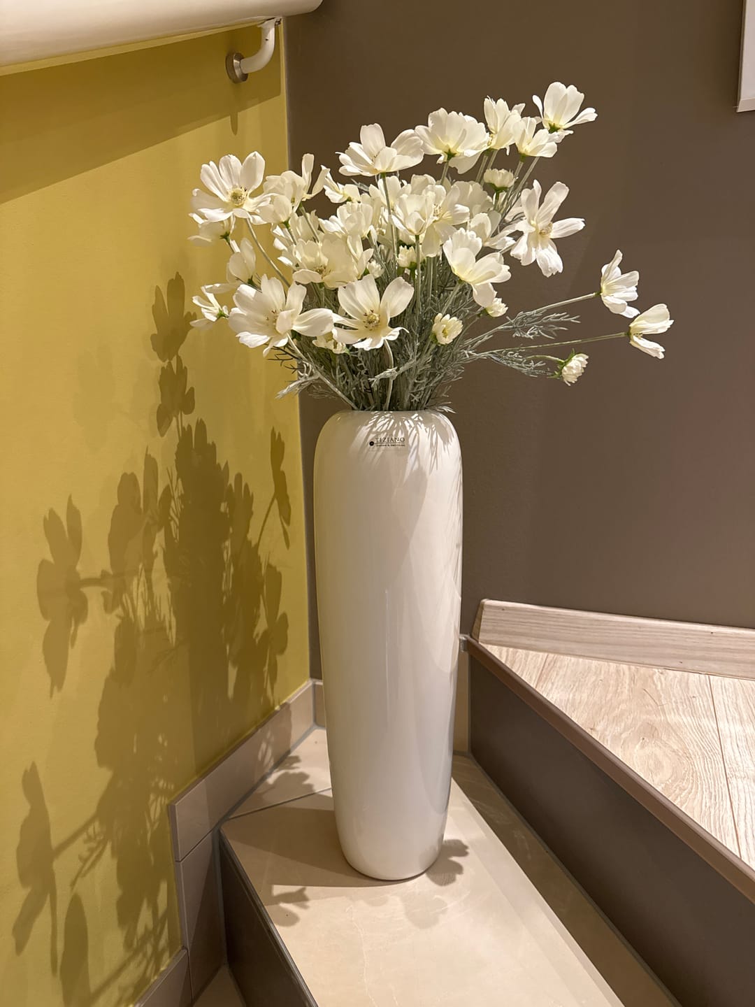 Customer photo review of Zijden Madeliefjes (10 stengels) - Wit