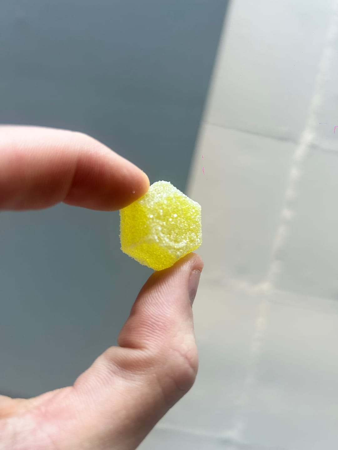 Customer photo review of THC Muse Gummies - Apple