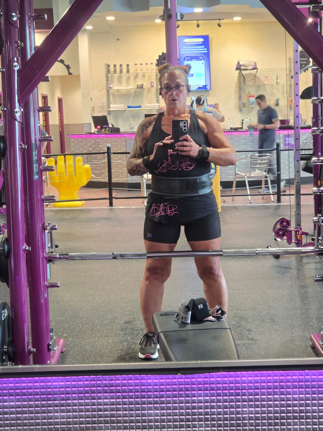 Customer photo review of Assault Belt: 10mm Lever Weightlifting Belt