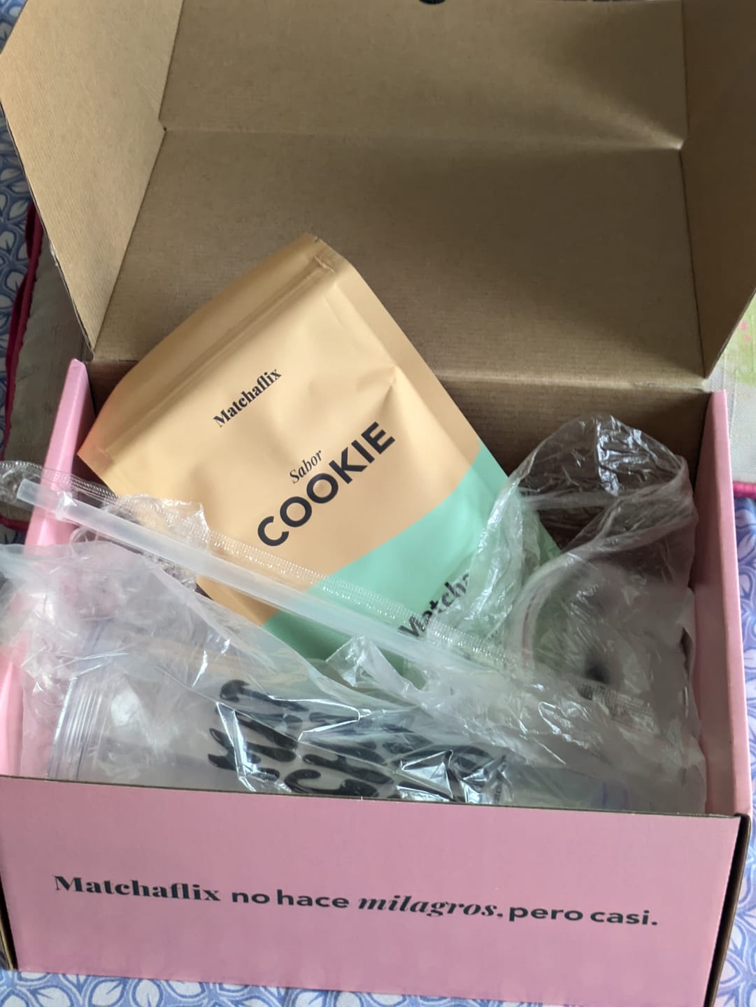 Customer photo review of Matcha Latte Cookie