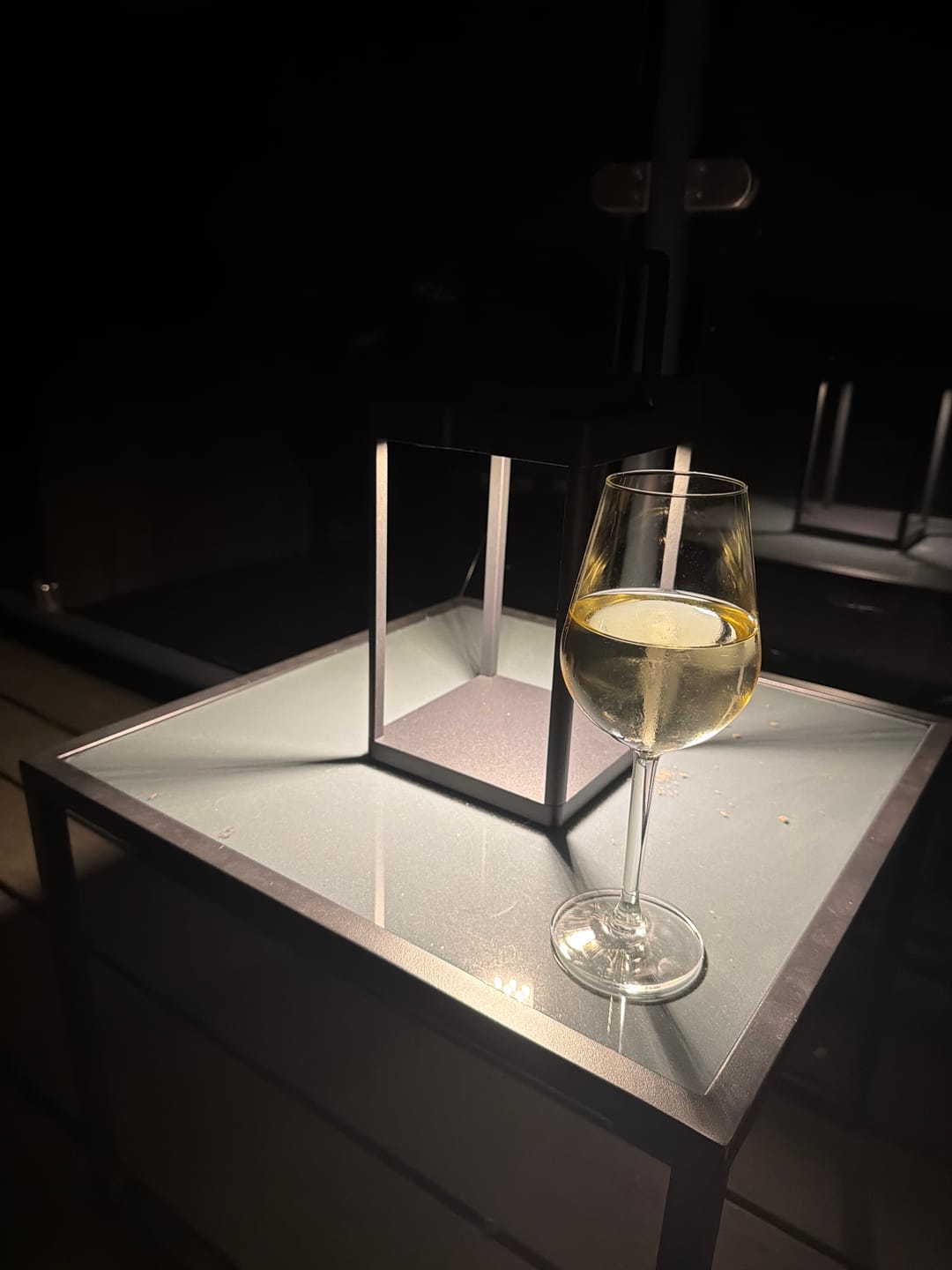 Customer photo review of Luxury Metal Solar Lantern