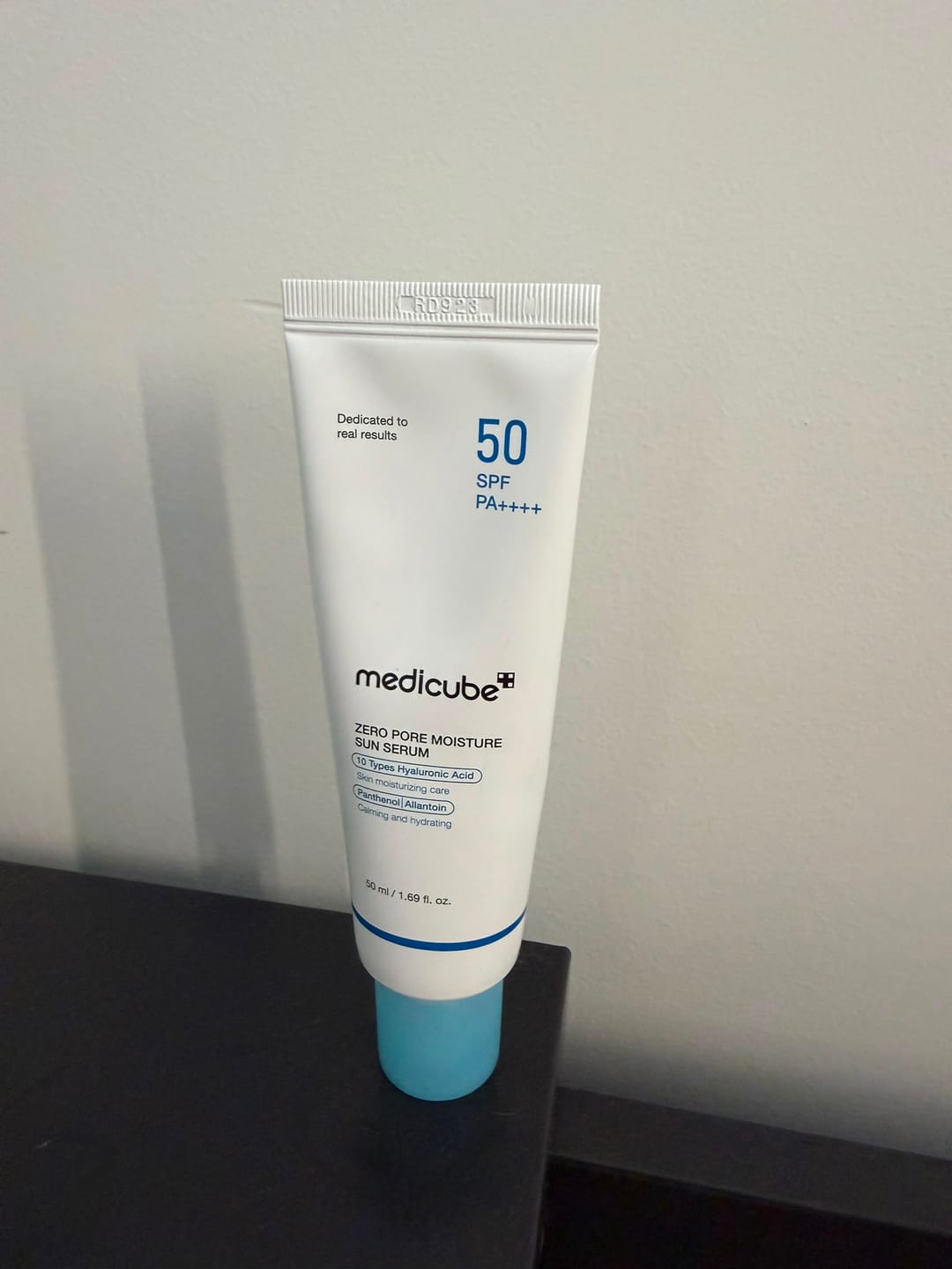 Customer photo review of Saules aizsargserums Medicube Zero Pore Moisture Sun Serum SPF50+ PA++++