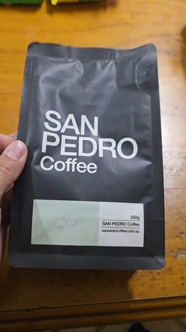 Customer photo review of DECAF COFFEE
