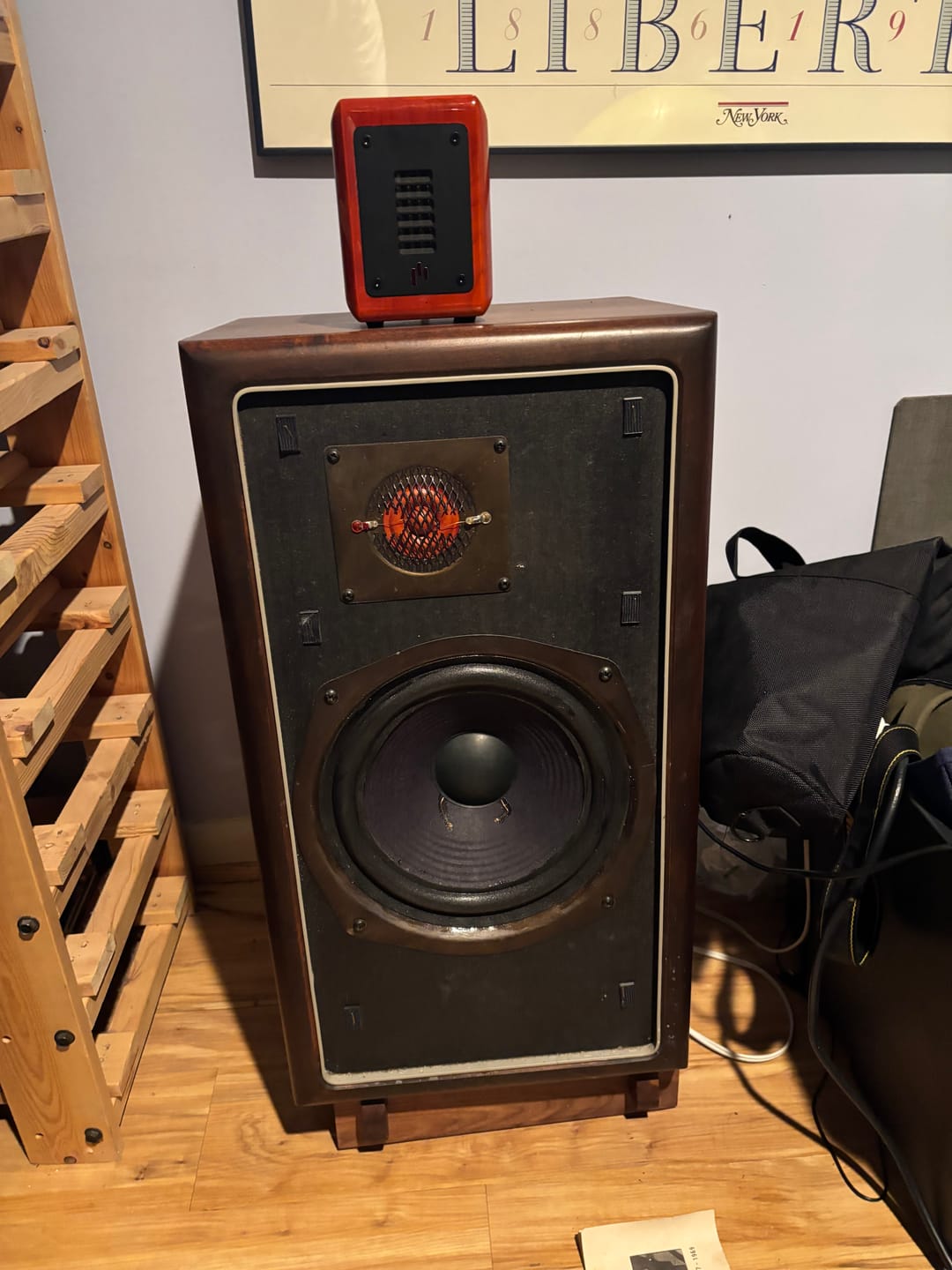 Customer photo review of PST Planar-Magnetic Ribbon Super Tweeter Speaker Pair