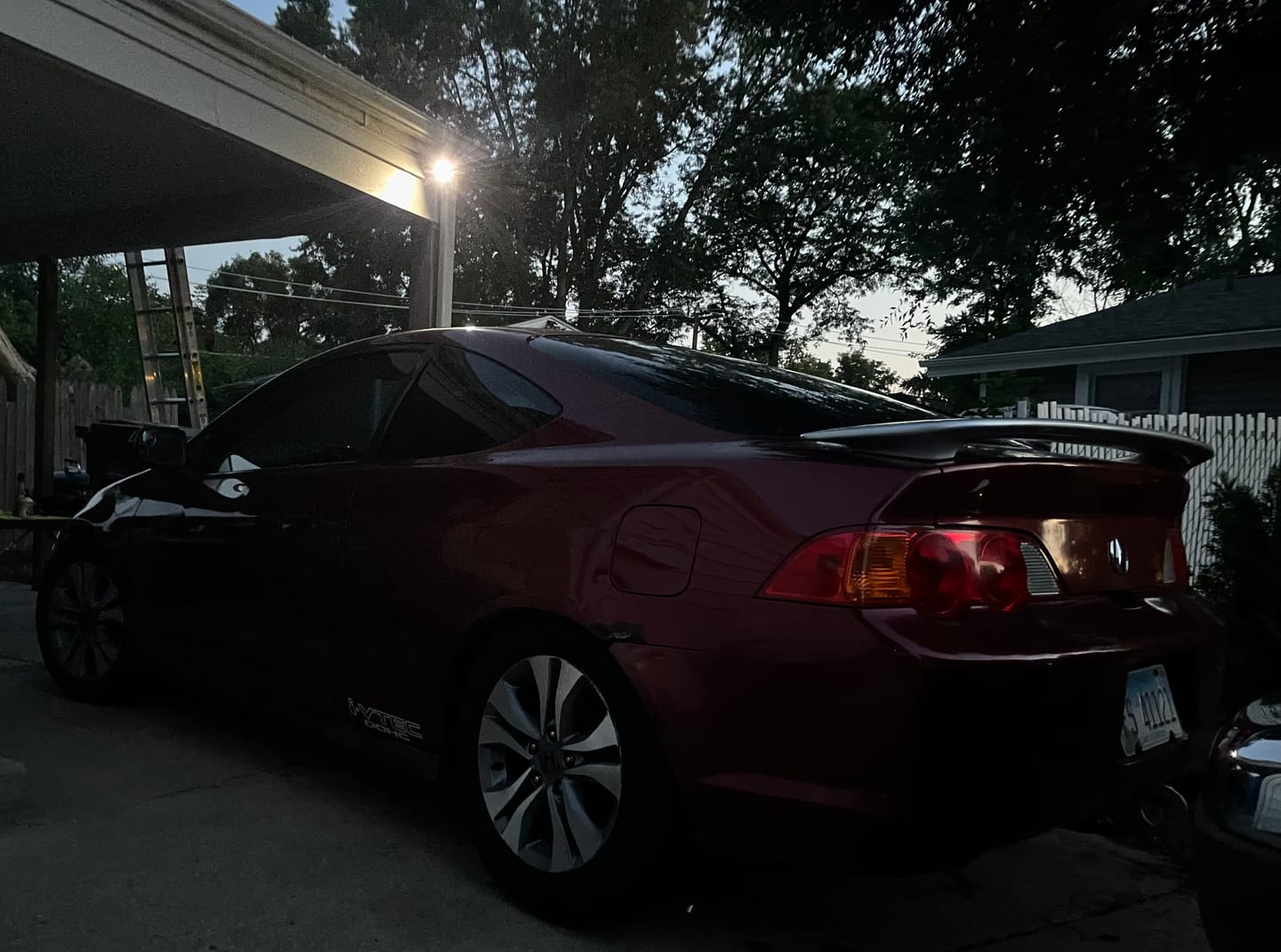 Customer photo review of 2002-2006 Acura RSX DC5 Rear Trunk Spoiler Ducktail Wing Lip ABS