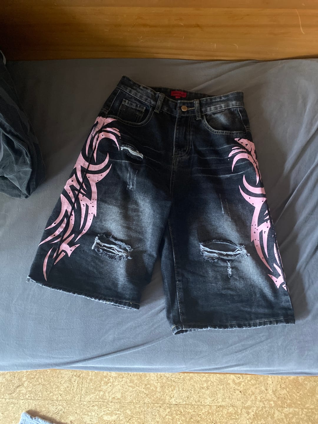 Customer photo review of 'TRIBAL' JORTS