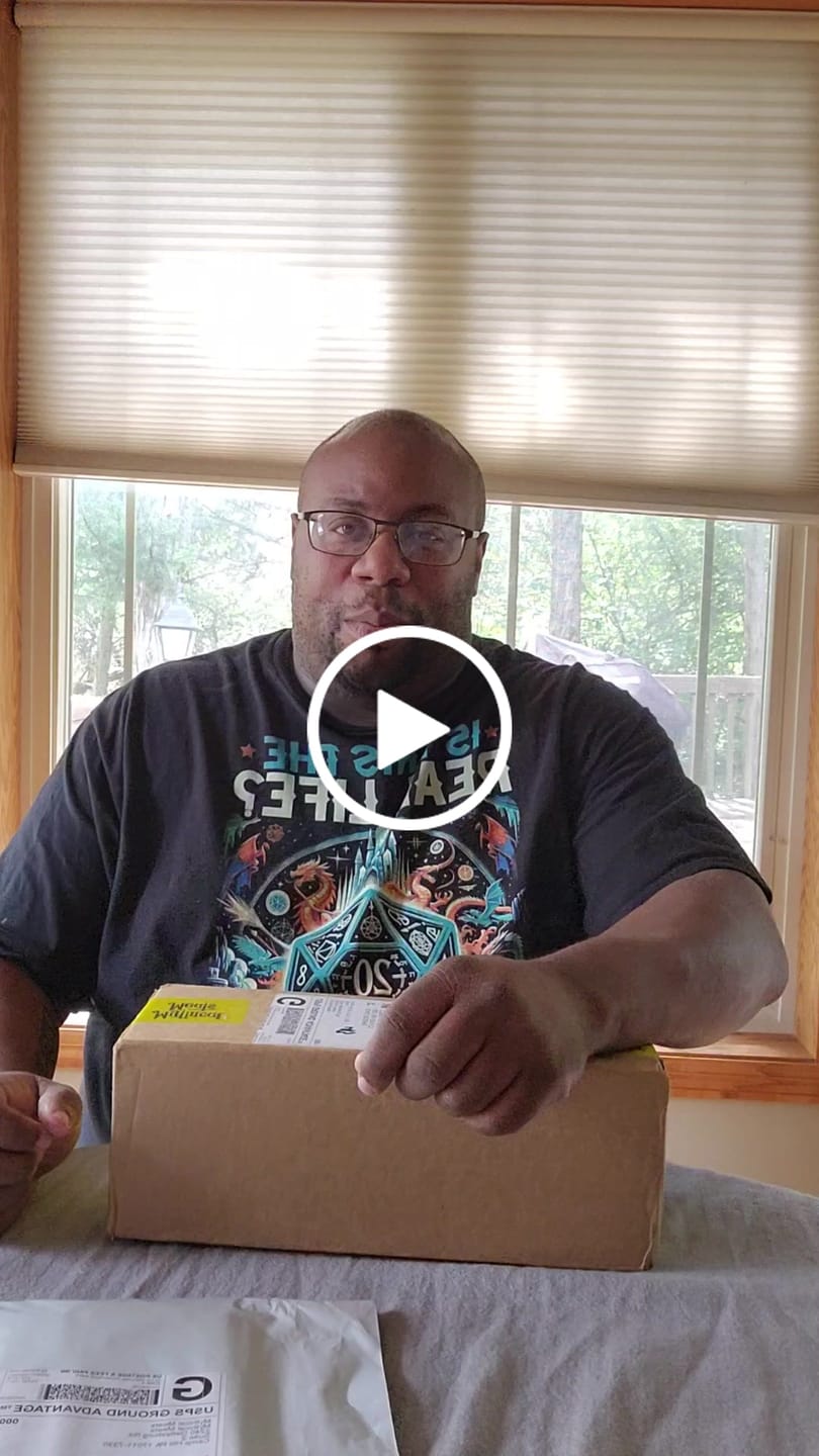 Customer video review of Mythical Meats® DELUXE Loot Crate - 20 Snack Sticks Included!