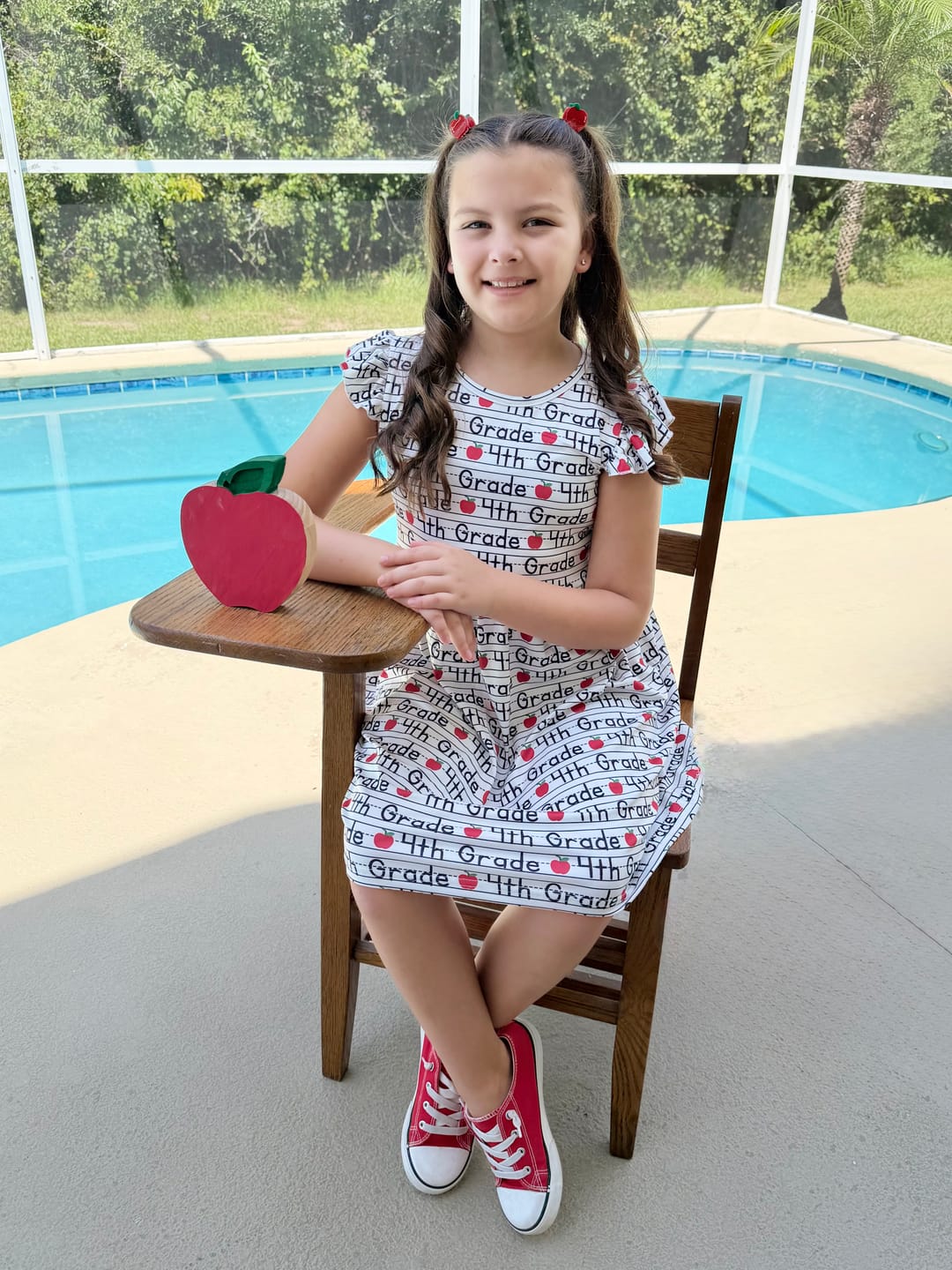 Customer photo review of Class Kutie Grade Level Dress - Pre-K to 5th Grade
