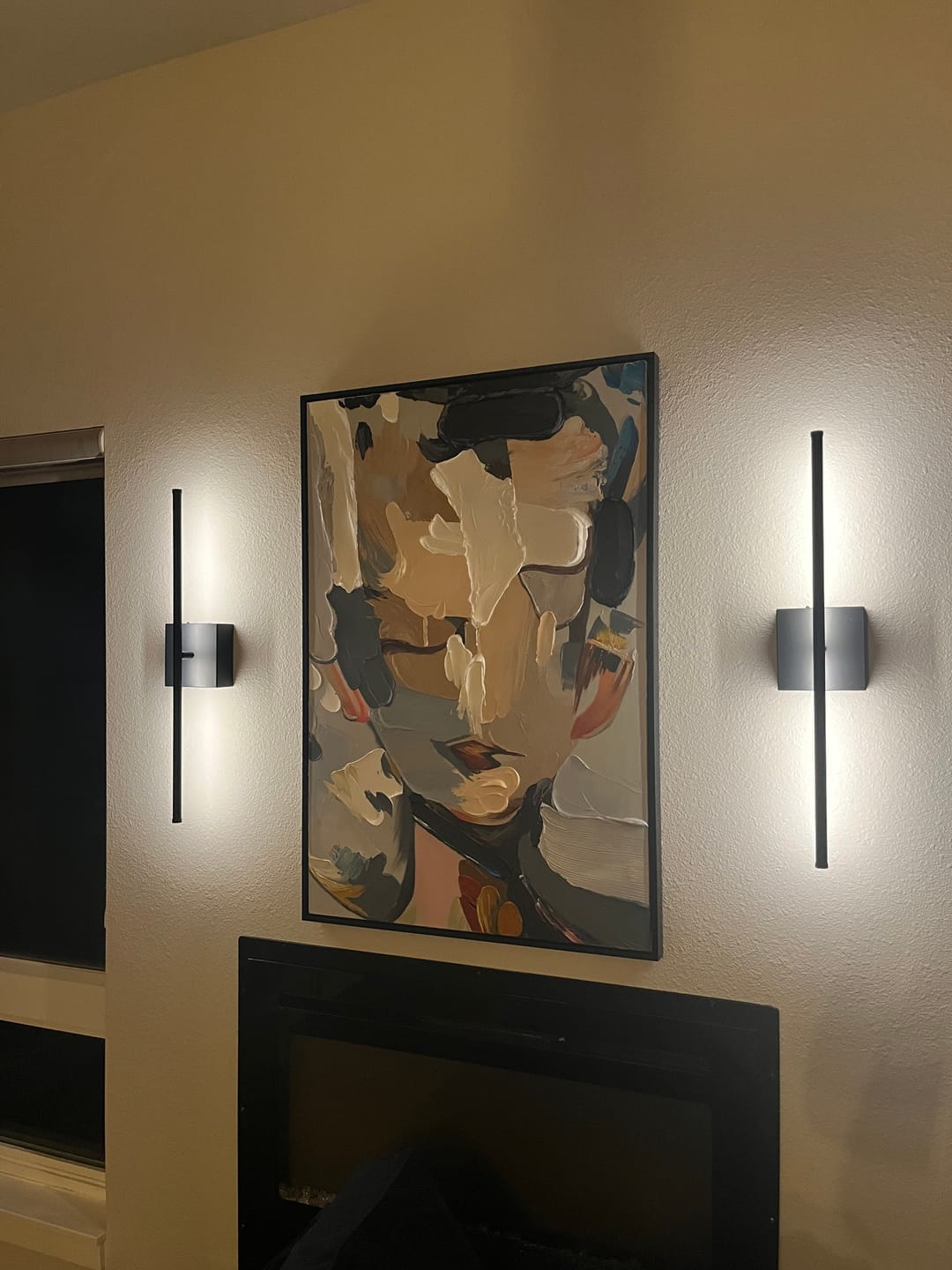 Customer photo review of Soul - Abstract Portrait Wall Art