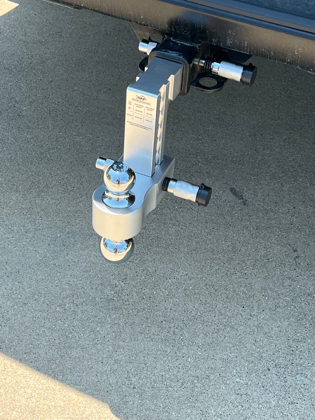 Customer photo review of BullBoulder Drop Hitch
