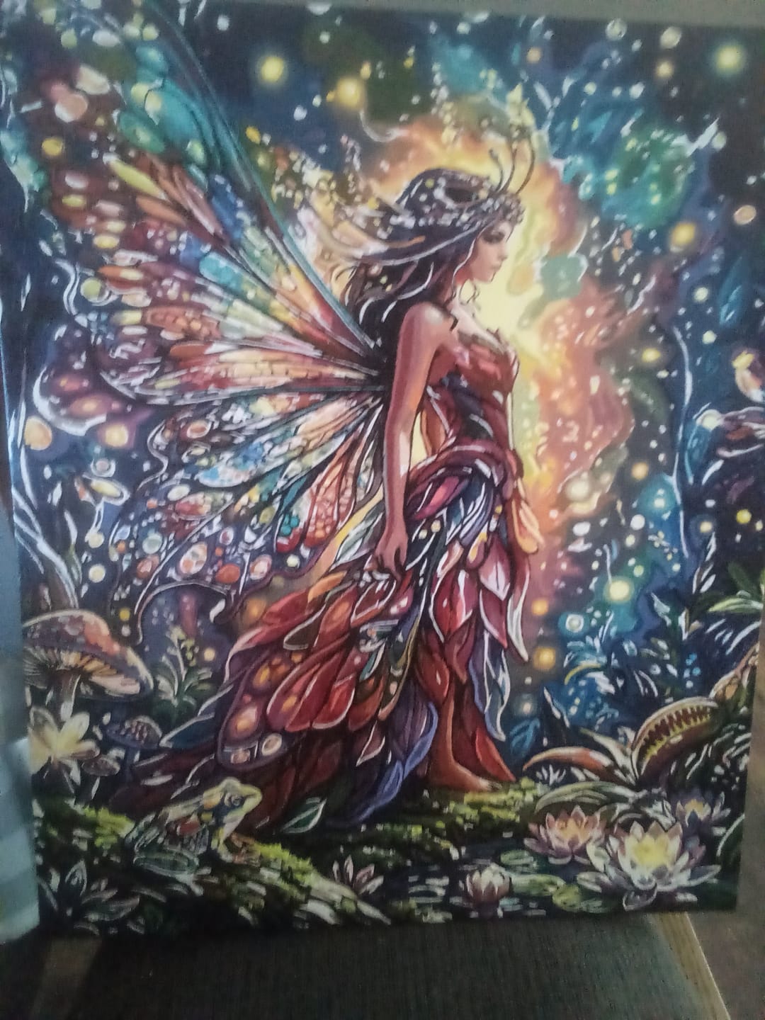 Customer photo review of Stained Glass Fairy (80 Colors)