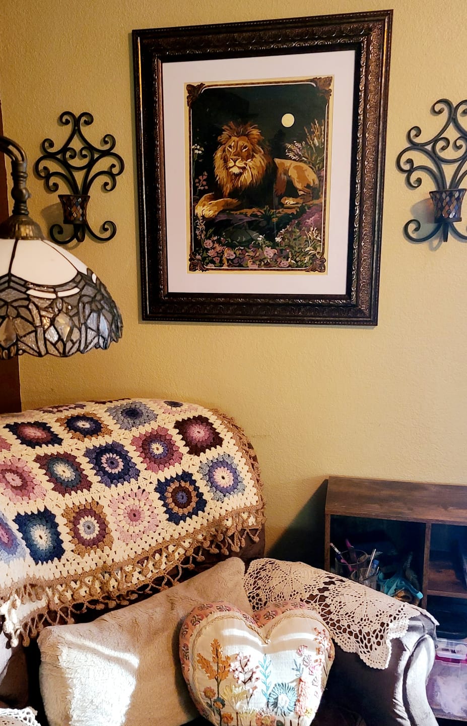Customer photo review of Leo | Paint by Number