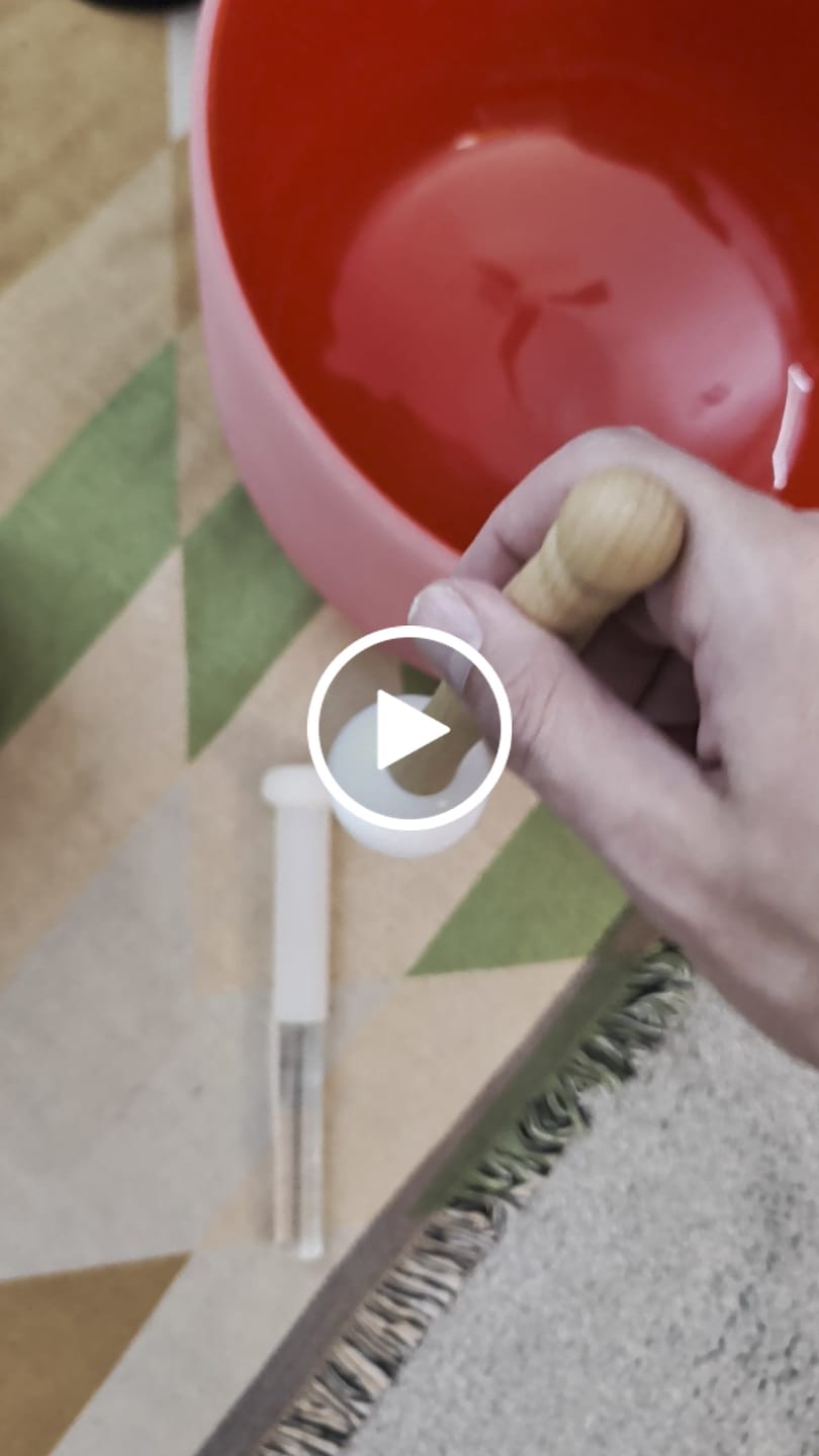 Customer video review of The Pure-Flow Scratchless Singing Bowl Mallet (2 Pack)