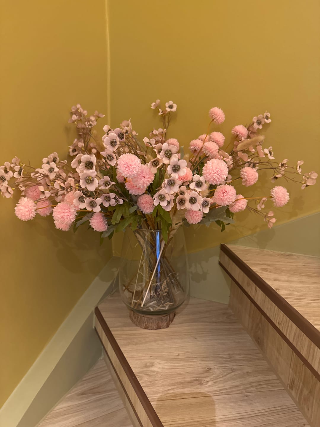 Customer photo review of Wax Arrangement - Roze