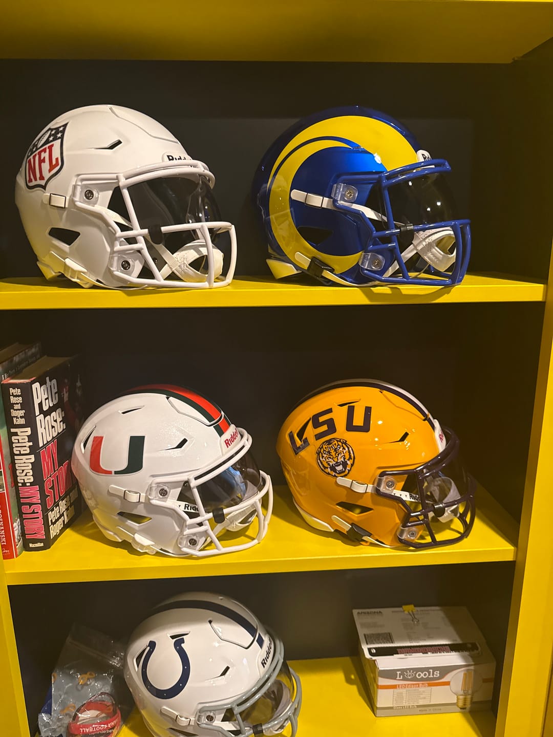 Customer photo review of LA Rams Riddell SpeedFlex Mid-Size MIDI Helmet
