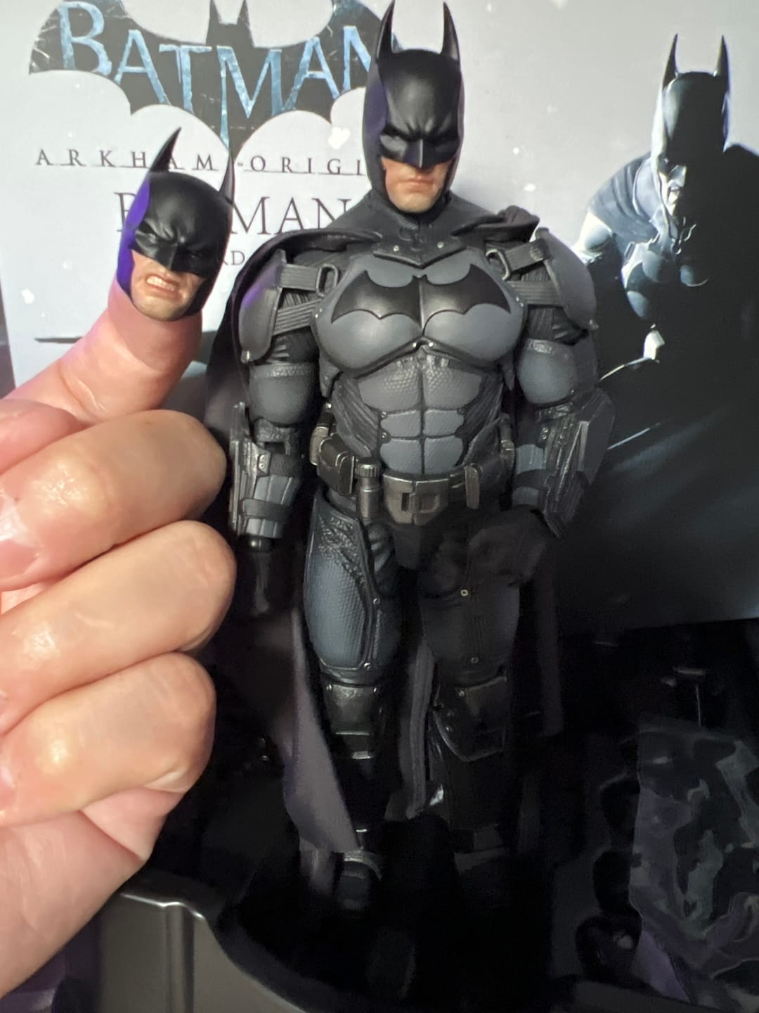 Customer photo review of Batman: Arkham Origins - Batman Action Figure