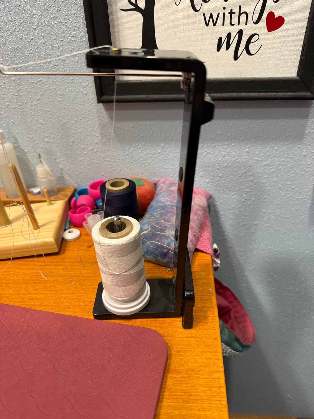 Customer photo review of Thread Stand, Alphasew