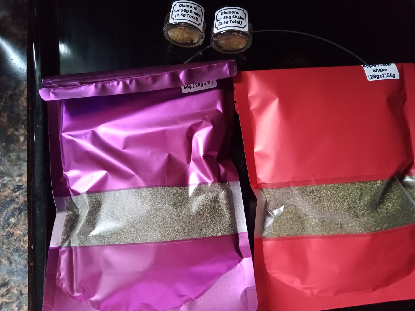 Customer photo review of (BOGO)1oz Apple Fritter Infused Shake - Garden I