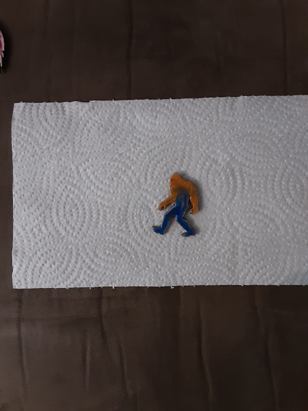 Customer photo review of Unfinished Wood Bigfoot Sasquatch Silhouette - Craft- up to 46" DIY