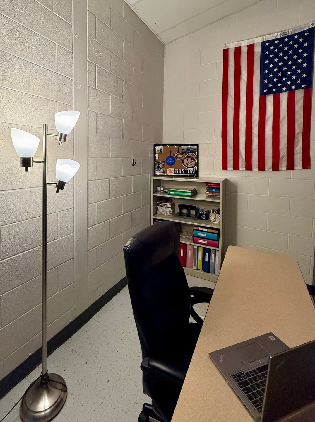 Customer photo review of Classroom Initiative 3' x 5 ' American Flag