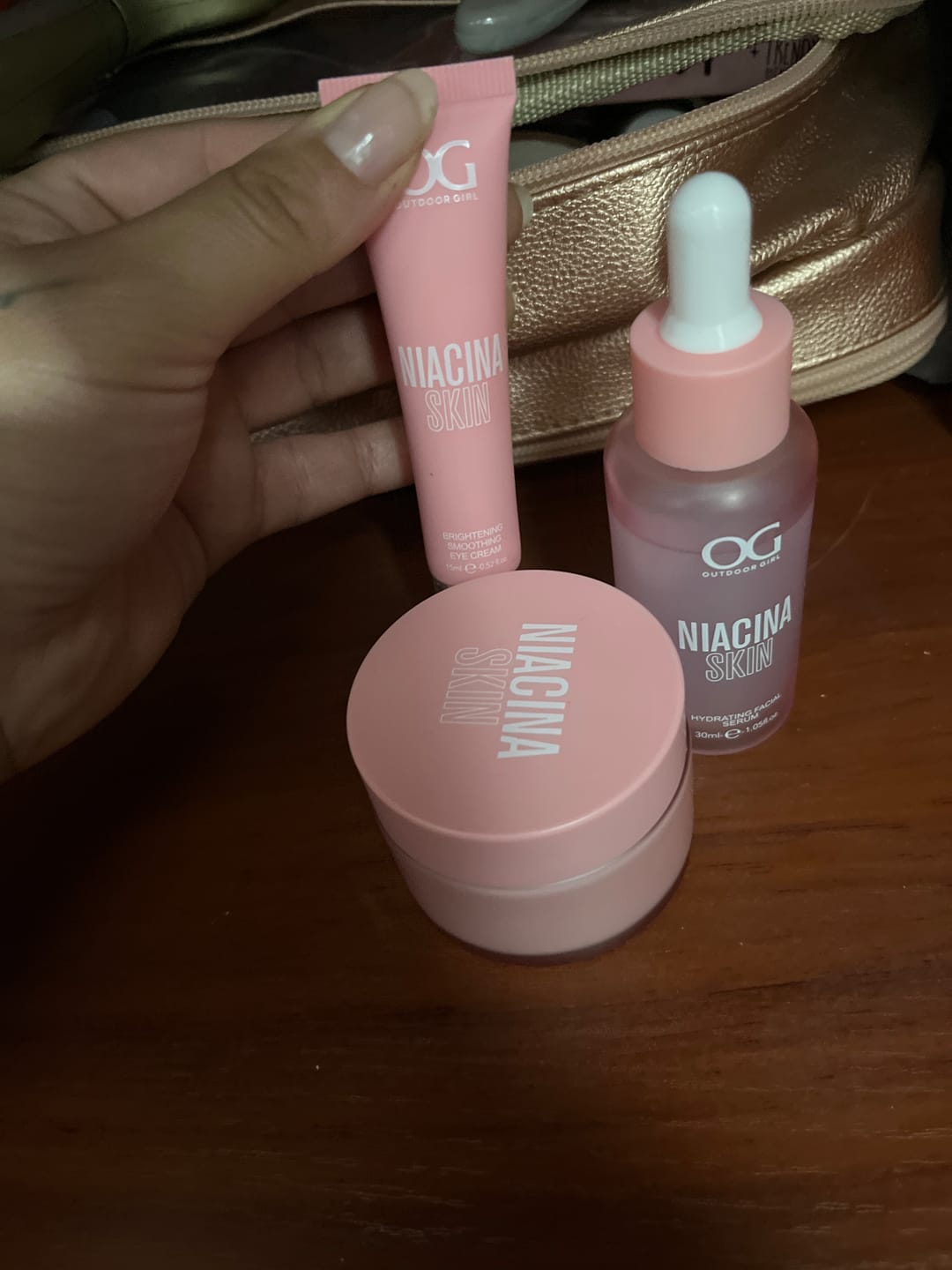 Customer photo review of KIT DE NIACINAMIDA X4 PRODUCTOS